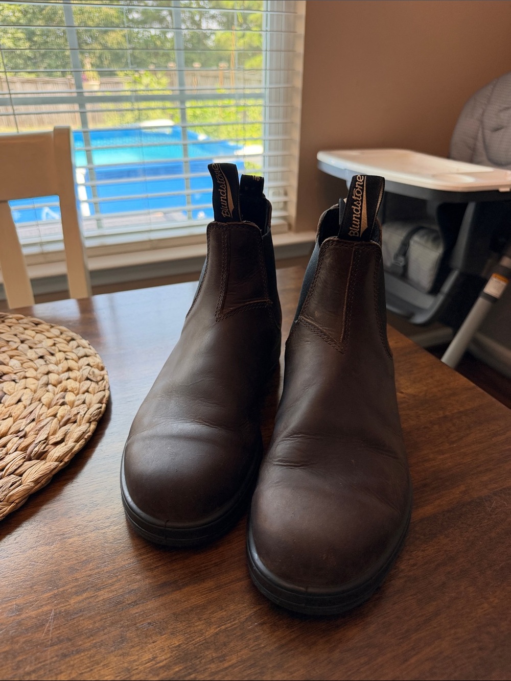 Blundstone Brown Chelsea Boots - Slip-On Ankle Work Boots